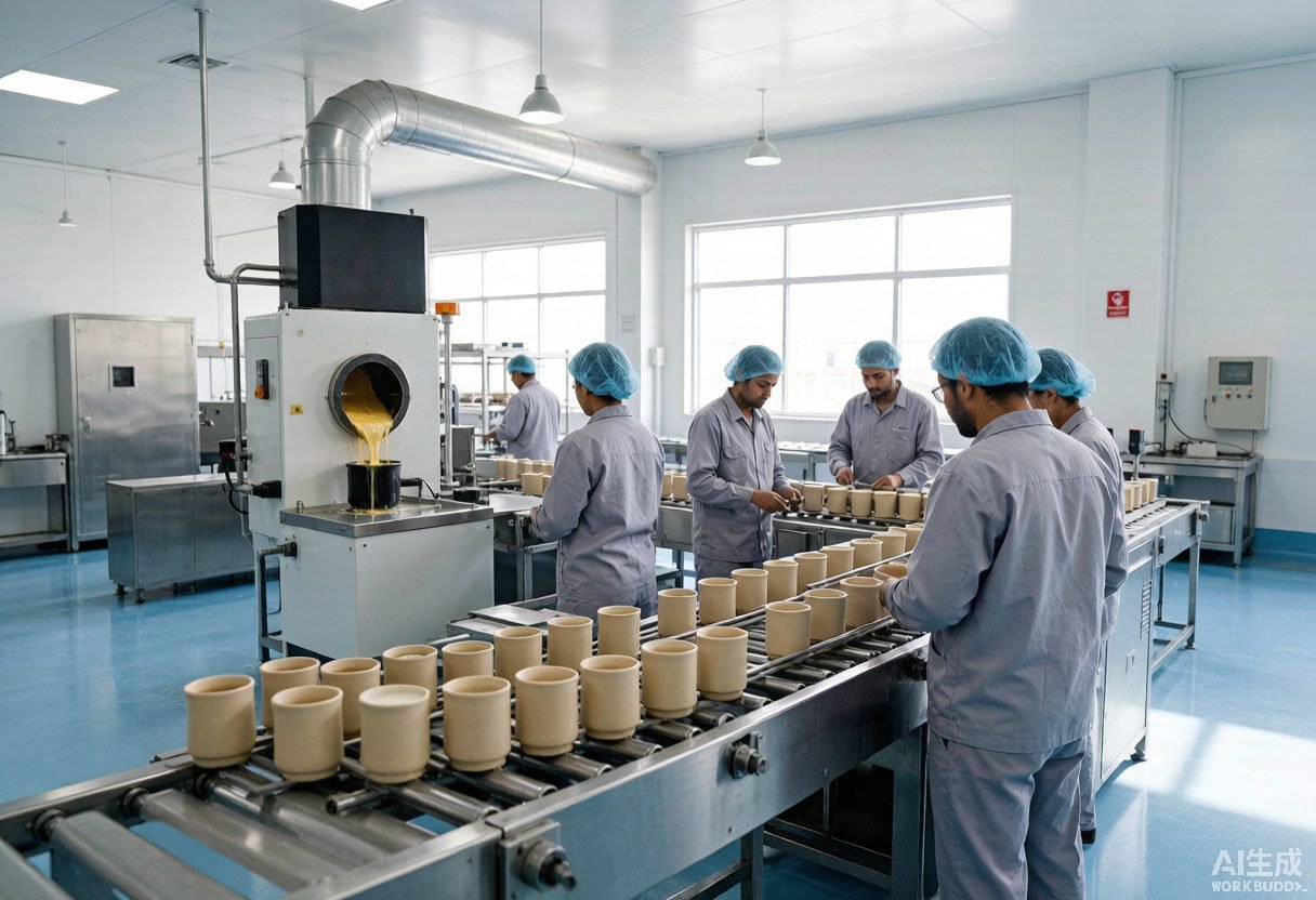 Production line at the RELAXPRESS factory