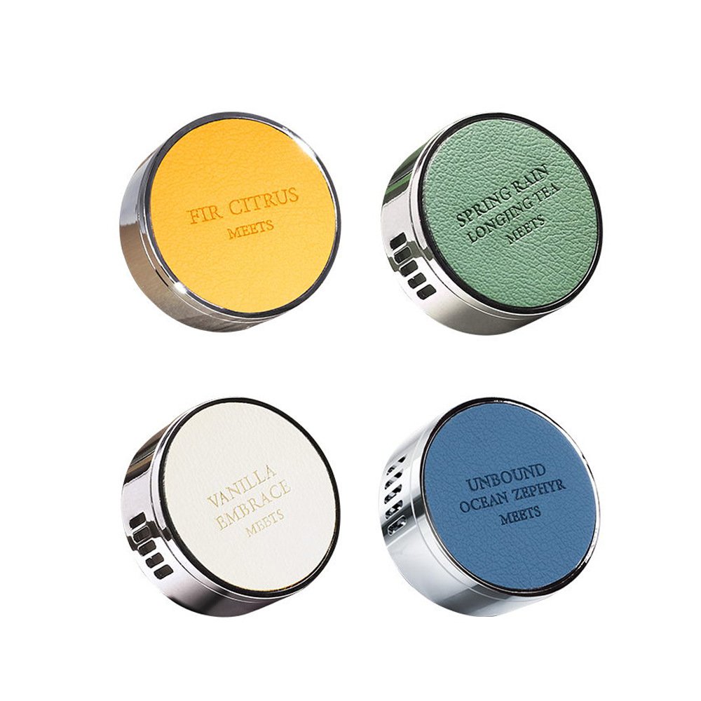 Premium Car Vent Aroma Clips — Leather-Texture — Home Fragrance manufacturer