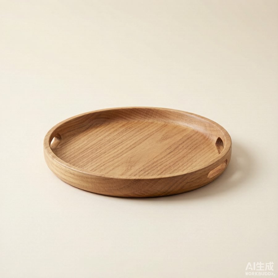 Round Acacia Serving Tray — Homeware manufacturer