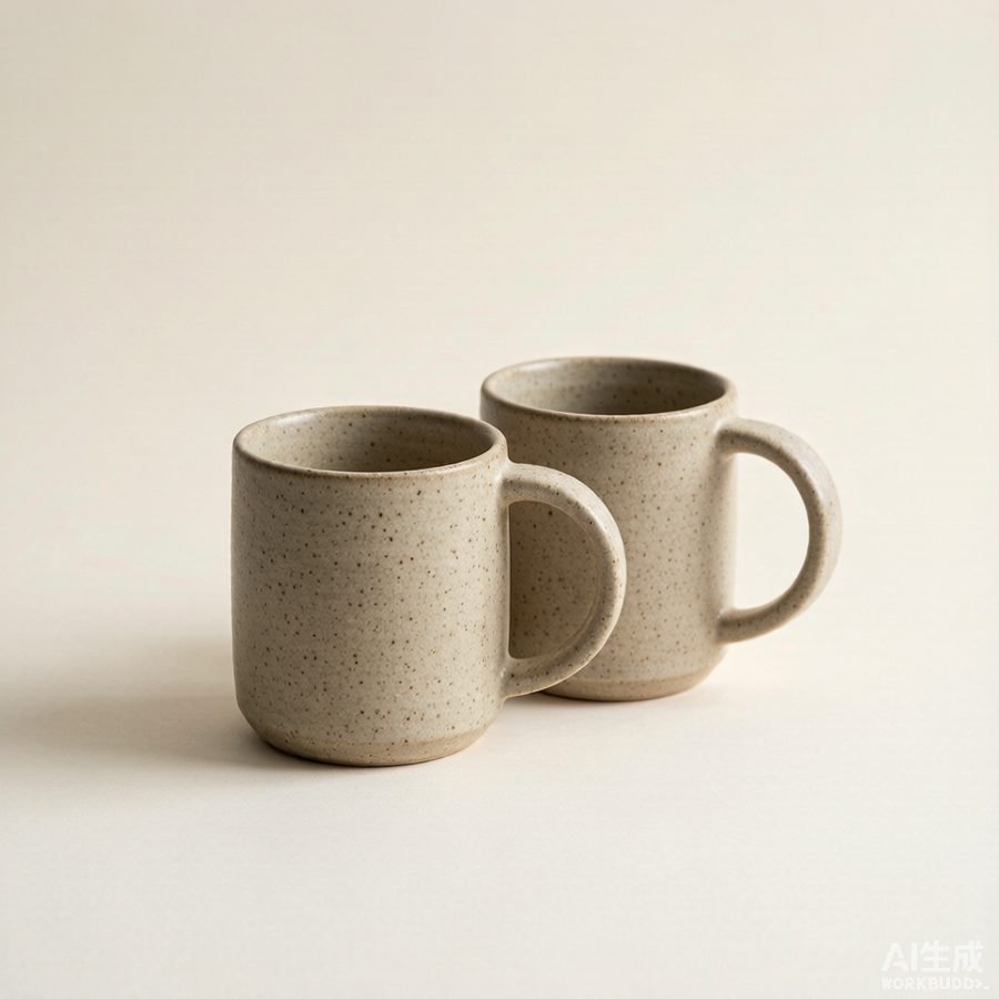 Speckled Stoneware Mug Pair — Homeware manufacturer