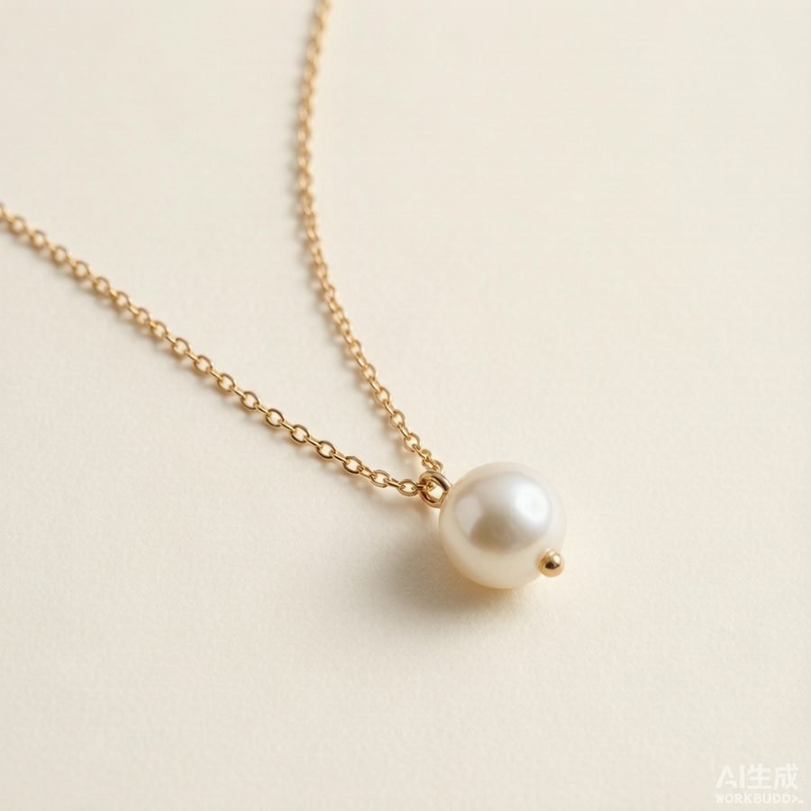 Freshwater Pearl Pendant Necklace — Jewelry manufacturer