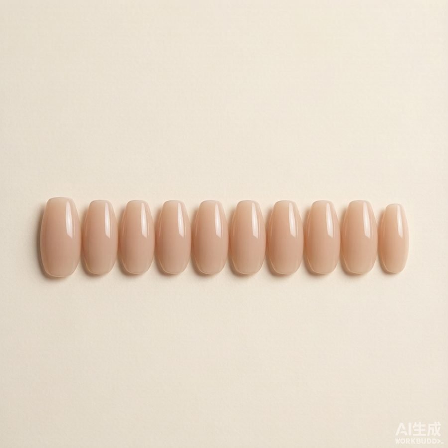 Handmade Almond Press-On Set — Press-On Nails manufacturer