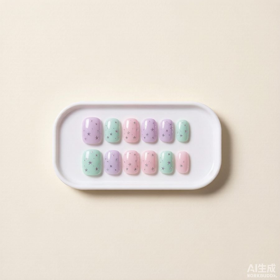 Kids Safe Short Press-On Kit — Press-On Nails manufacturer