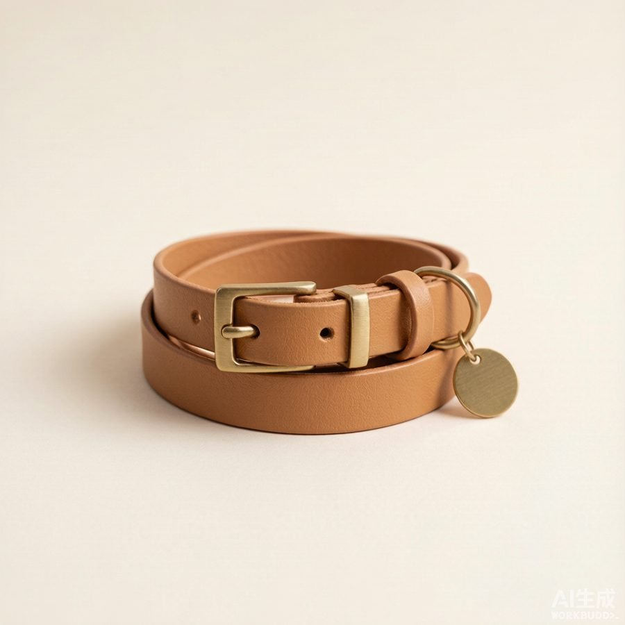Vegan Leather Pet Collar — Pet Supplies manufacturer